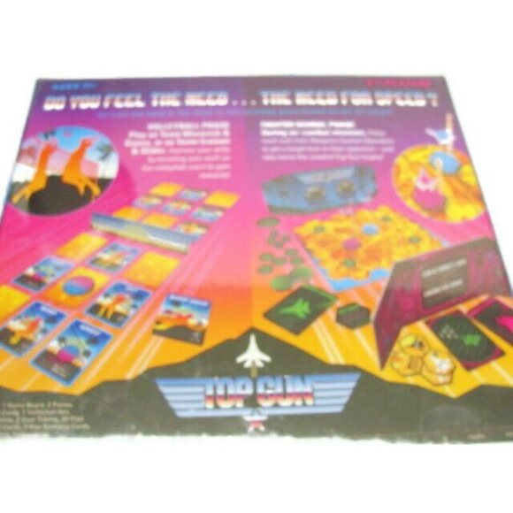 New Sealed Top Gun Strategy Board Game Volley Ball or Fighter Phase 2-4 Players - Picture 4 of 4